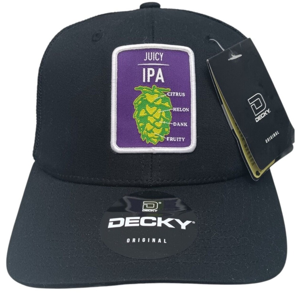 Juicy IPA - Decky Original Adjustable SnapBack Hat - New‎ With Tags